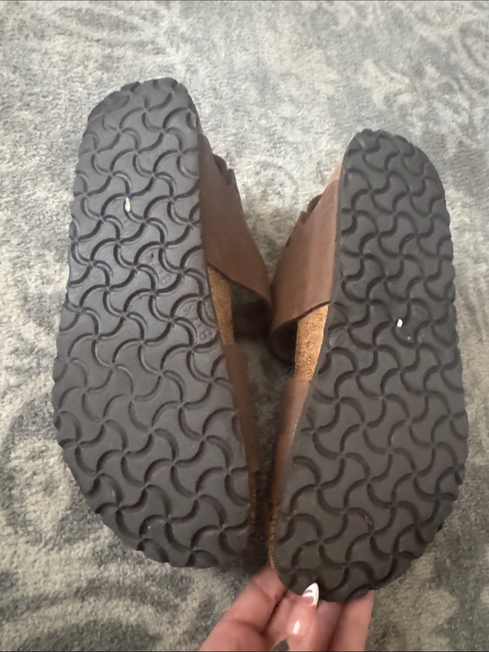 Birkenstock Brown Double-Strap Buckle Sandals - Picture 3 of 4